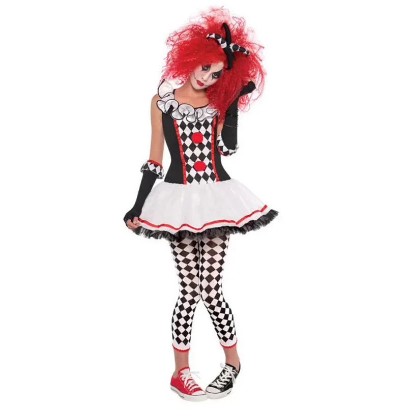 Anime Harley Quinn Cosplay - 2026 Women Harley Harleyquinn Clown Monster