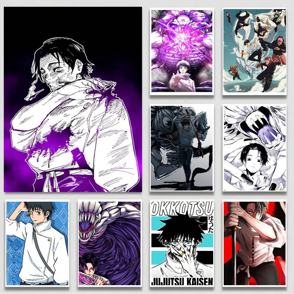 Black Clover Grimoire - Jujutsu Kaisen Okkotsu Yuta Paper Print