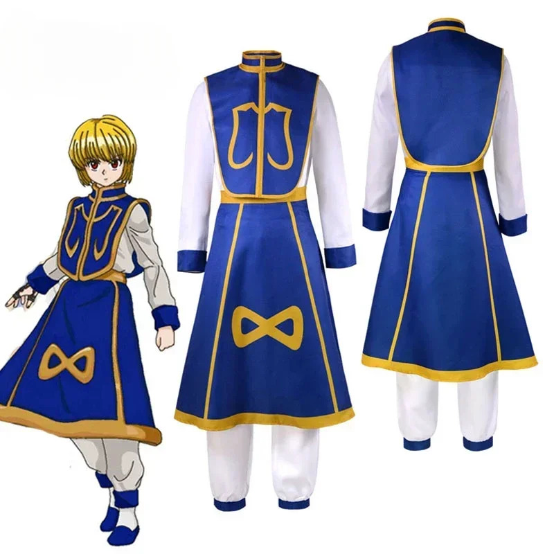 Hunter X Hunter Uniform - Manga x Hunter Kurapika Cosplay Costume