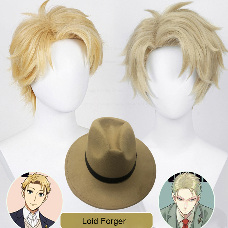 Anime Cosplay Yor Forger - Loid Forger Cosplay Wig Spy Family