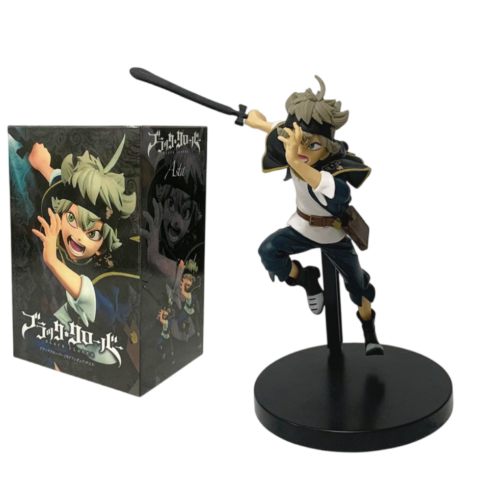 Black Clover Grimoire - 16cm Black Clover Anime Figure Asta