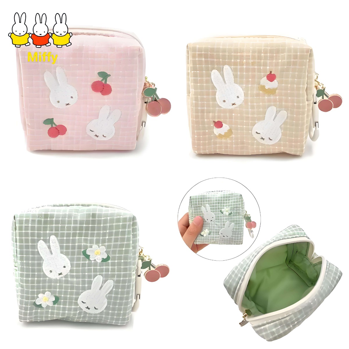 Anime Cosplay Makeup - Kawaii Anime Miffy Rabbit Makeup Bag