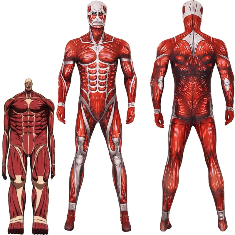 Colossal Titan Cosplay Costume - огляд і ціна Attack Titan Cloak