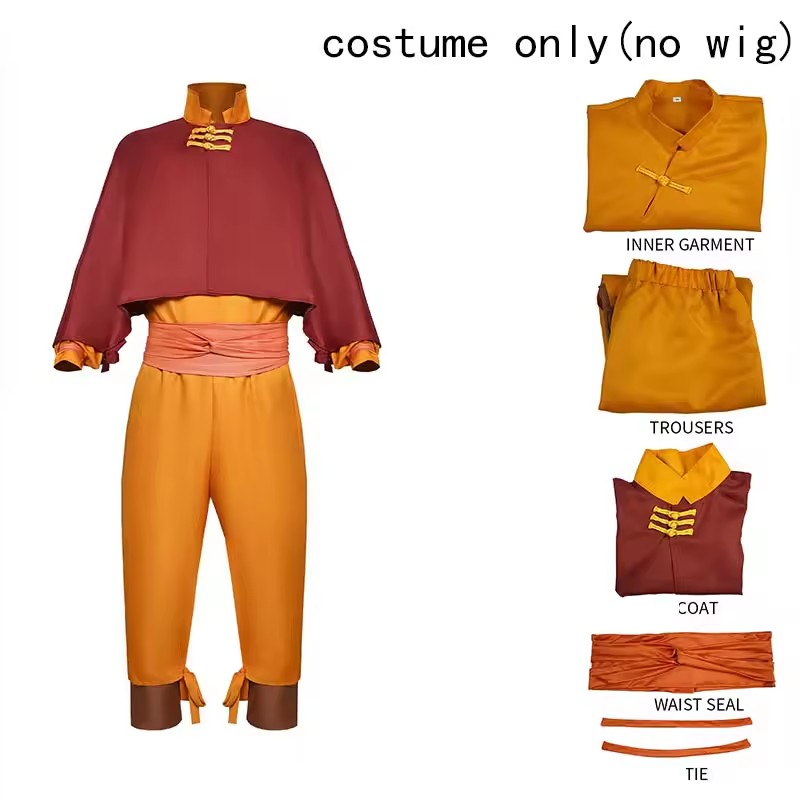 Anime Aang Cosplay Costume Edi - огляд і ціна Cosplay Avatar Anime