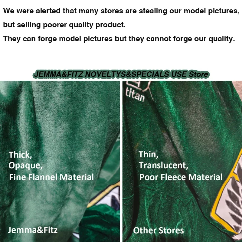 2026 Attack Titann Blanket Fla - огляд і ціна Attack Titan Cloak