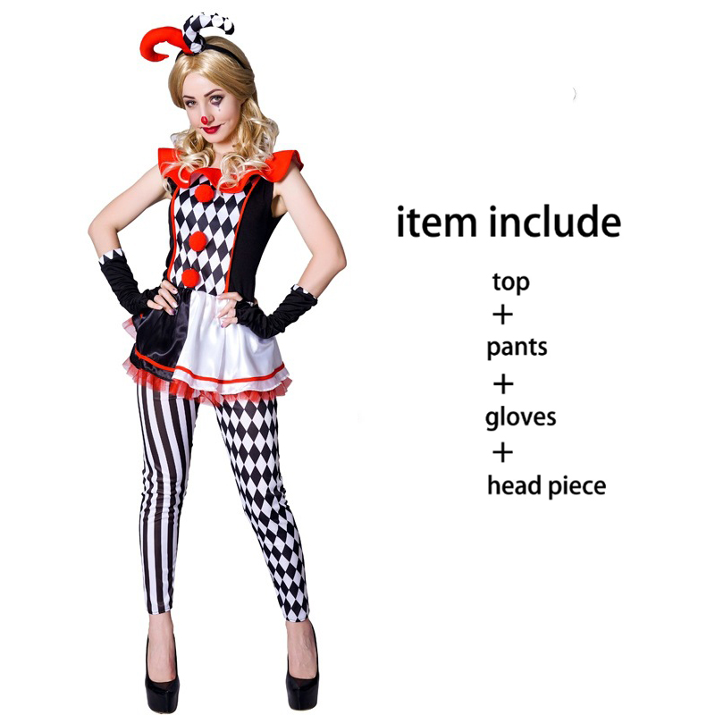 Women Harley Harleyquinn Clown - огляд і ціна Anime Harley Quinn Cosplay