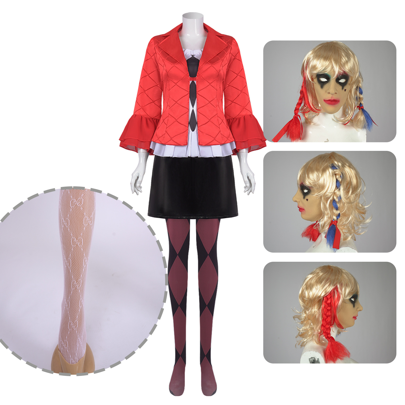 Harley Quinn Joker 2 Cosplay C - огляд і ціна Anime Harley Quinn Cosplay