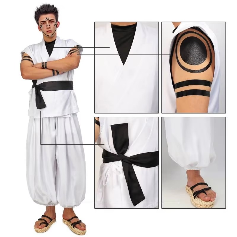 Ryomen Sukuna Cosplay Costume  - огляд і ціна Anime Cosplay Jujutsu Kaisen
