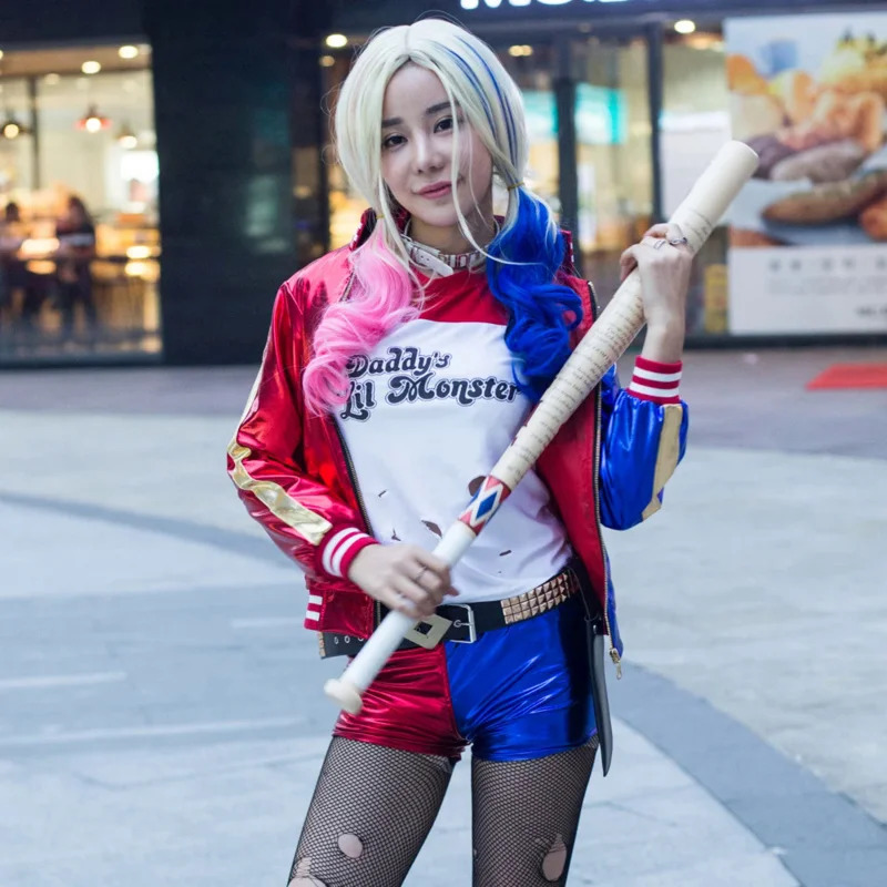 Suicide Cosplay Anime Harley C - огляд і ціна Anime Harley Quinn Cosplay