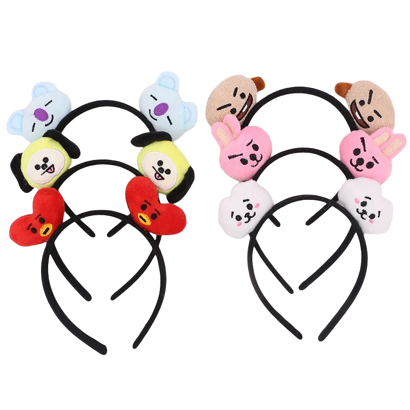 Kawaii BT21 Hairband Anime RJ  - огляд і ціна Anime Cosplay Makeup