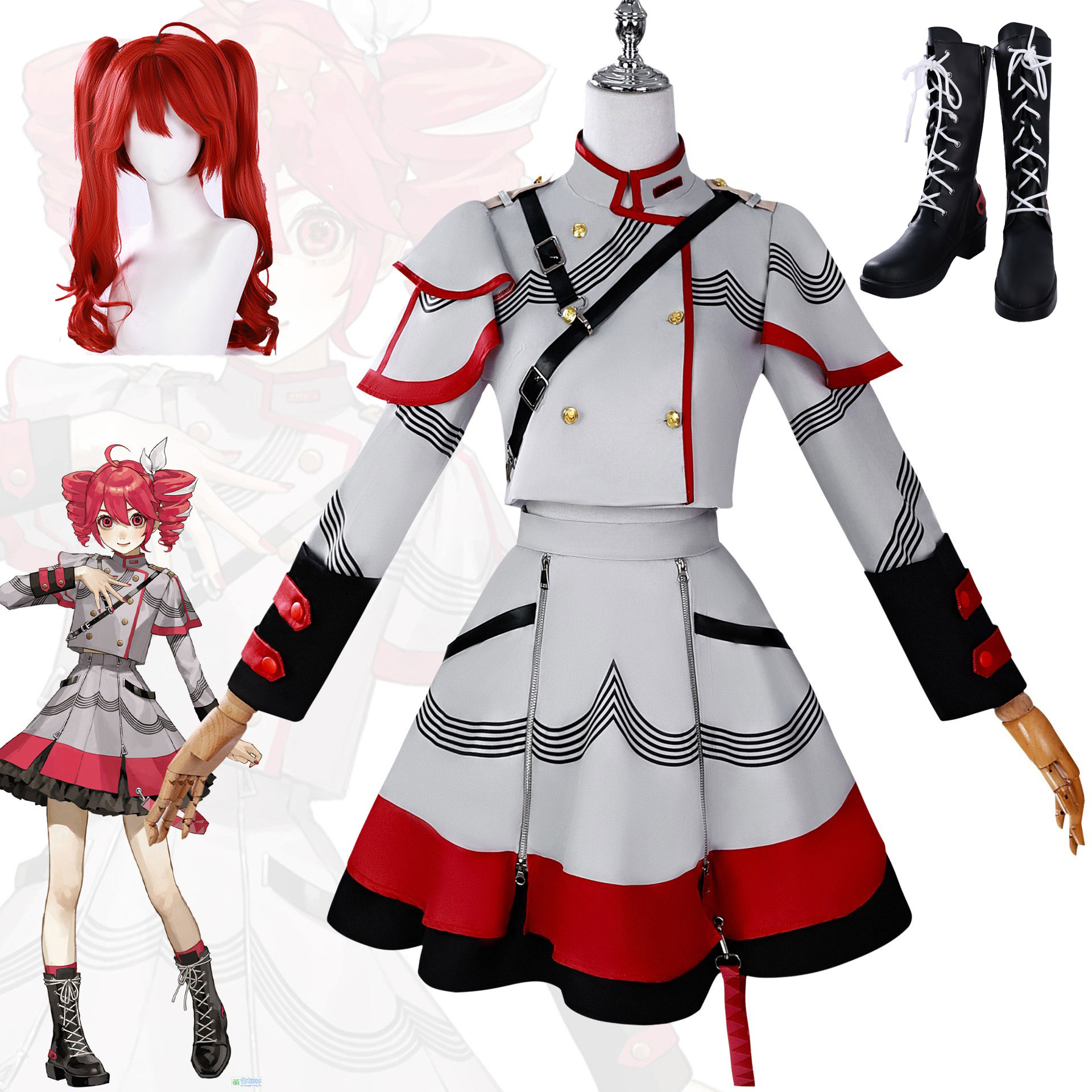 Kasane Teto cosplay costume ad - огляд і ціна Anime Cosplay Makeup