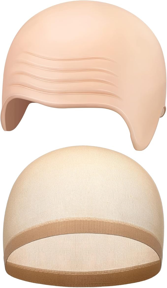2 Pieces Latex Bald Cap with N - огляд і ціна Anime Cosplay Makeup