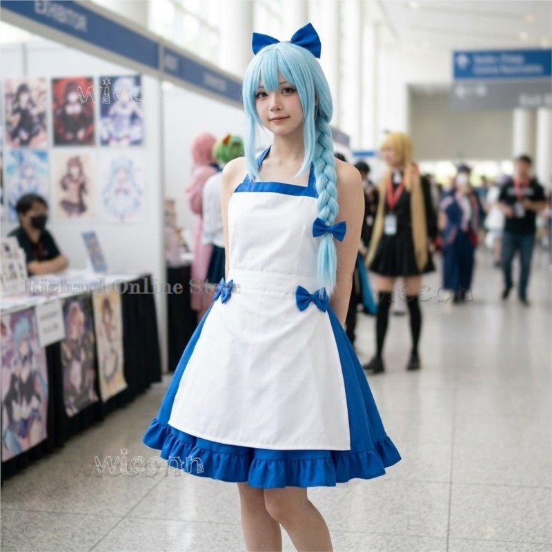 Zeno Ushirono Natsu Blue White - огляд і ціна Zenos Anime Cosplay