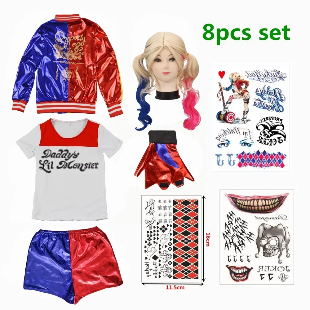 Harley Costumes Cosplay Suicid - огляд і ціна Anime Harley Quinn Cosplay