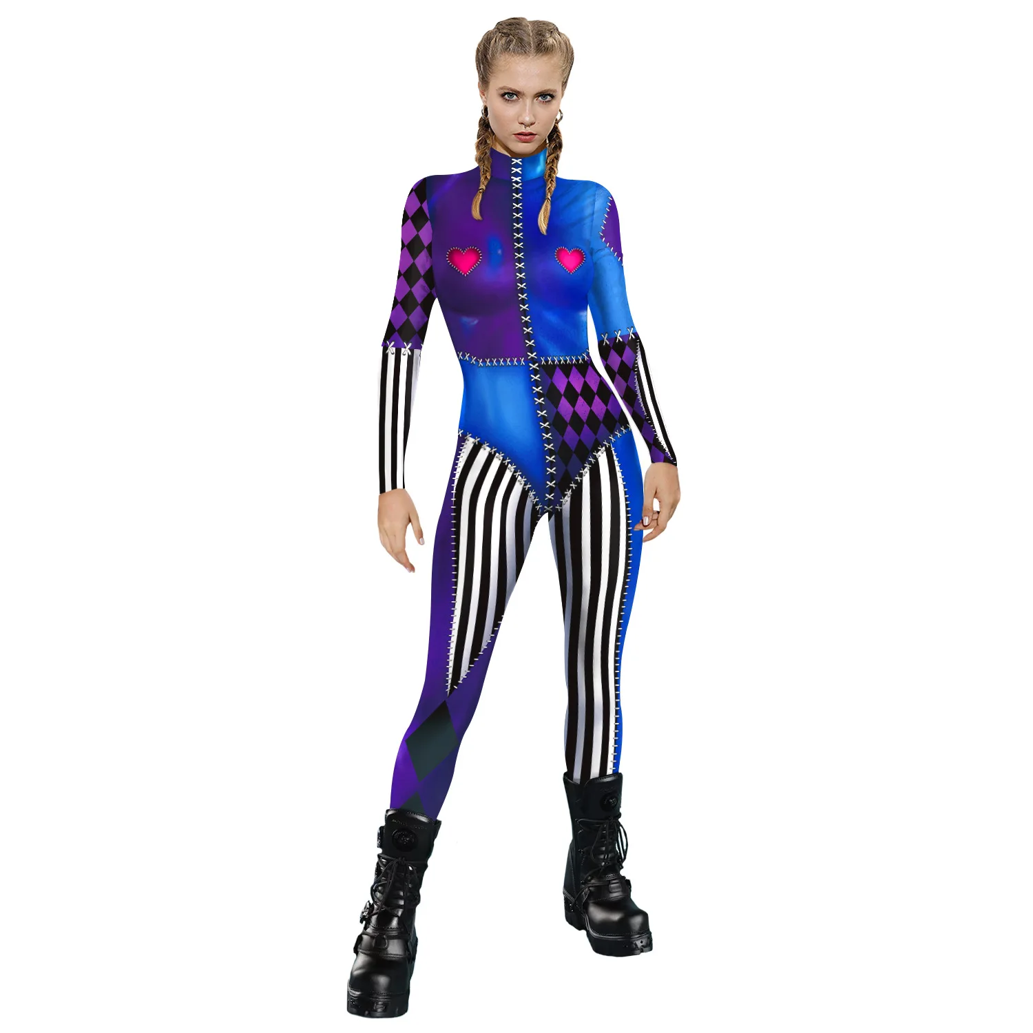 Anime Harley Cosplay Costume W - огляд і ціна Anime Harley Quinn Cosplay