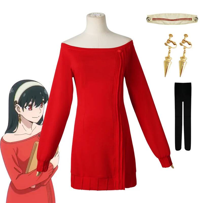 Anime FAMILY Cosplay Yor Forge - огляд і ціна Anime Cosplay Yor Forger