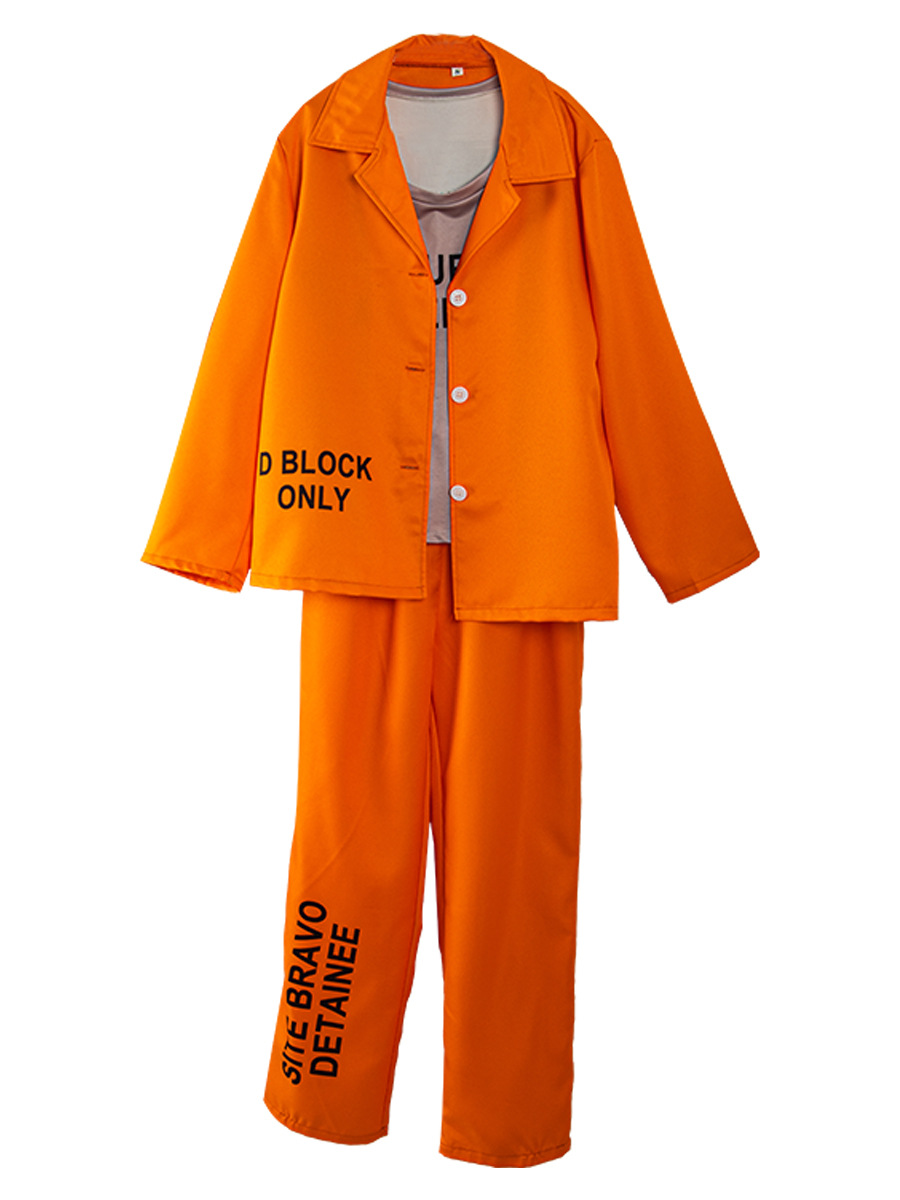 Adult Orange Prisoner Uniform  - огляд і ціна Anime Harley Quinn Cosplay