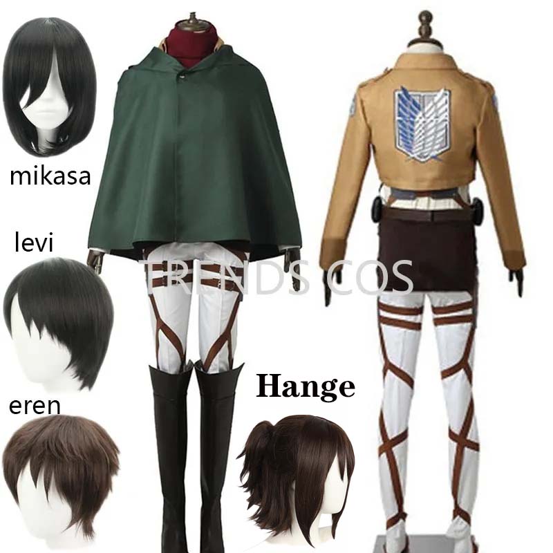 Cosplay Anime Levi Ackerman Mi - огляд і ціна Attack Titan Cloak