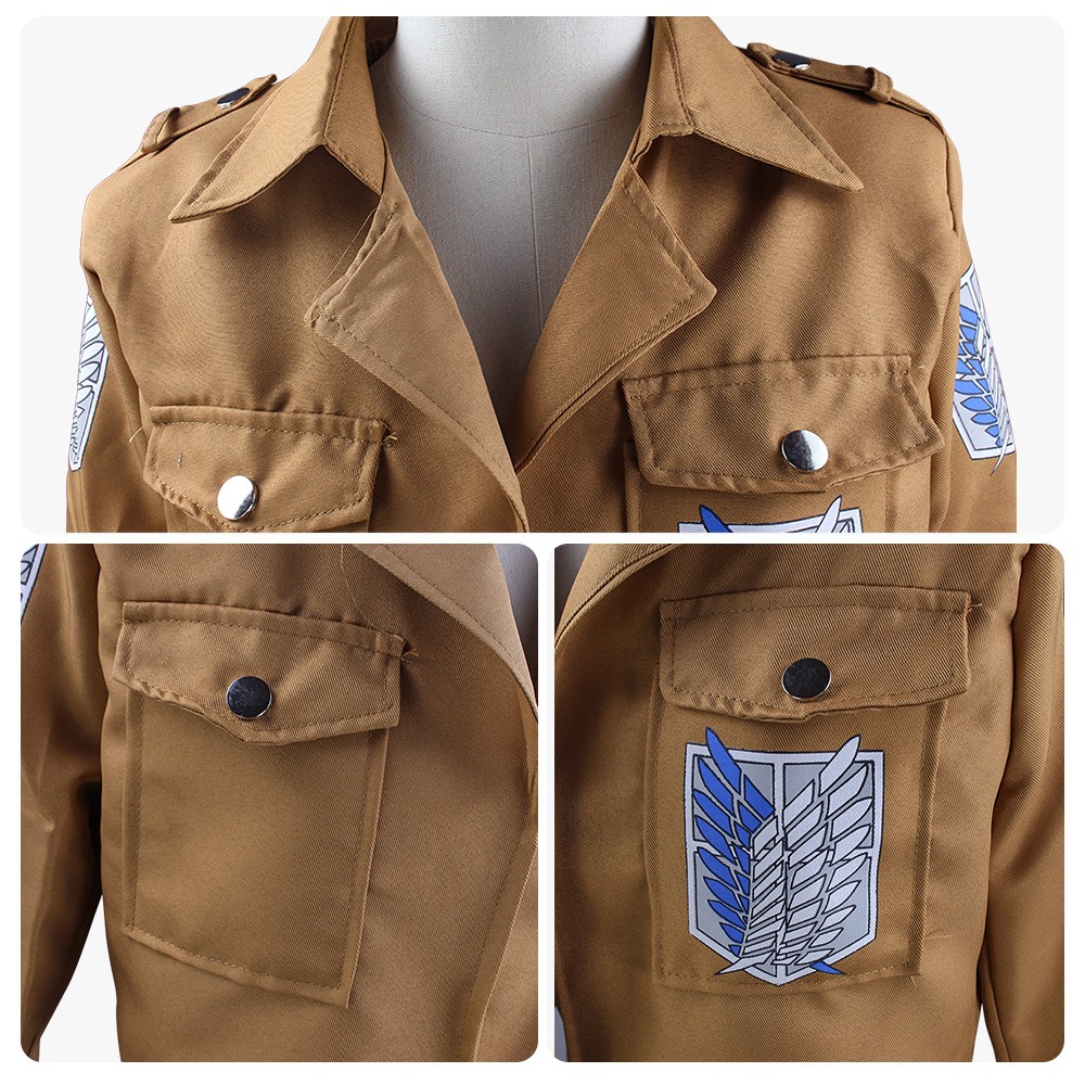 Cosplay Anime Levi Ackerman Mi - огляд і ціна Attack Titan Cloak