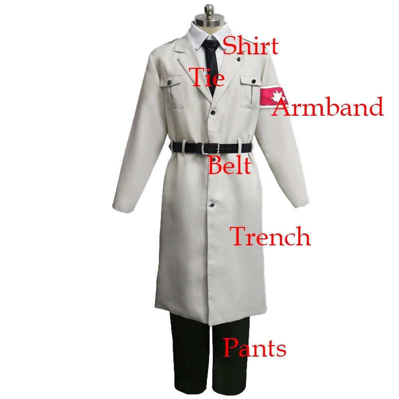 Attack on Titan Marley Militar - огляд і ціна Attack Titan Cloak