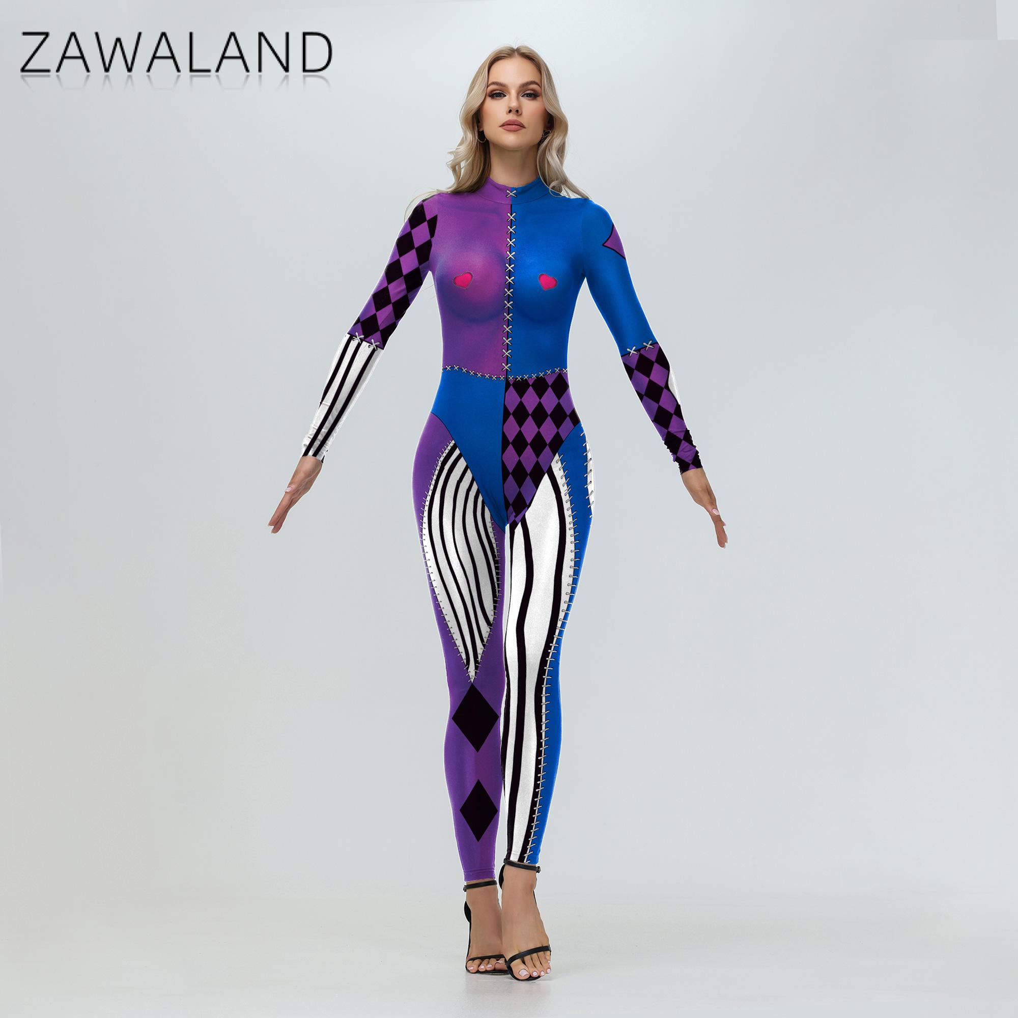Zawaland Clown Harley Cosplay  - огляд і ціна Anime Harley Quinn Cosplay
