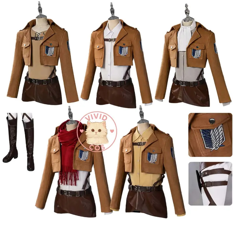 Attack on Titan cosplay costum - огляд і ціна Attack Titan Cloak
