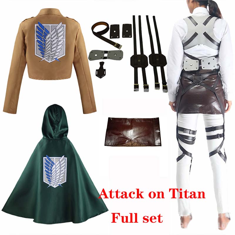 Cosplay Anime Levi Ackerman Mi - огляд і ціна Attack Titan Cloak