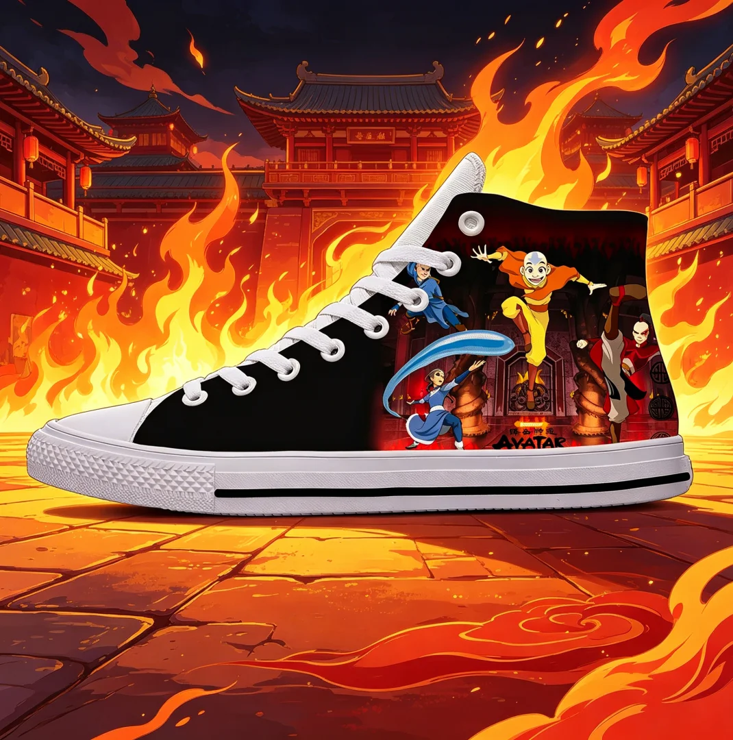 Avatar The Last Airbender Shoe - огляд і ціна Cosplay Avatar Anime