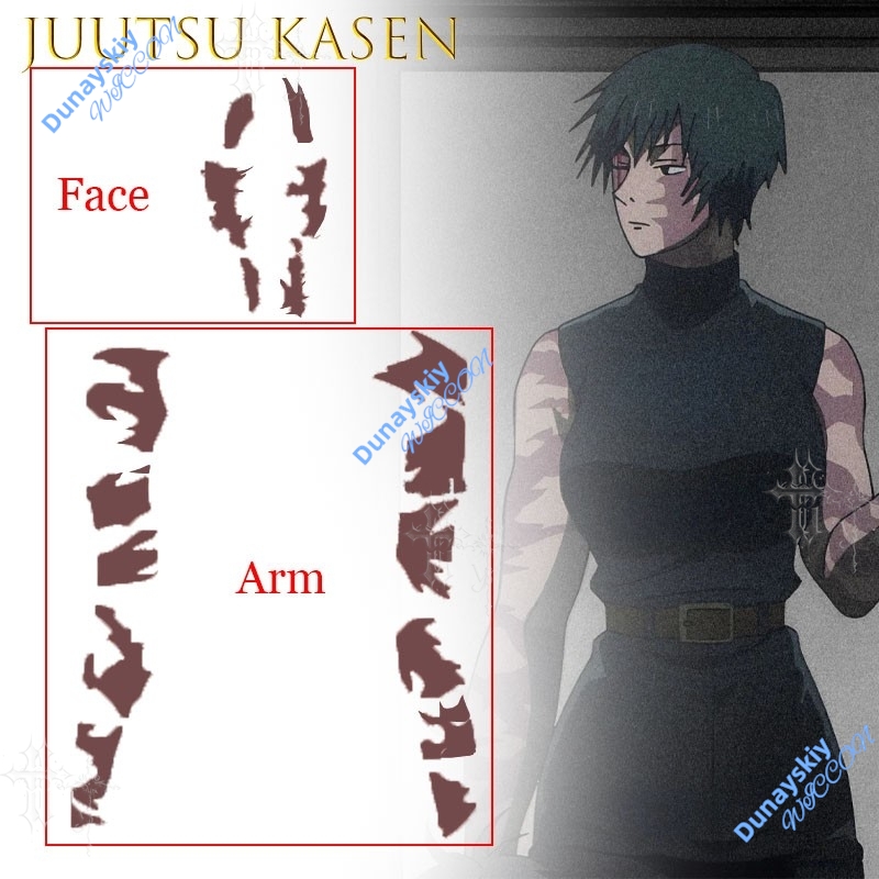 Anime Jujutsu Kaisen Zenin Mak - огляд і ціна Anime Cosplay Jujutsu Kaisen