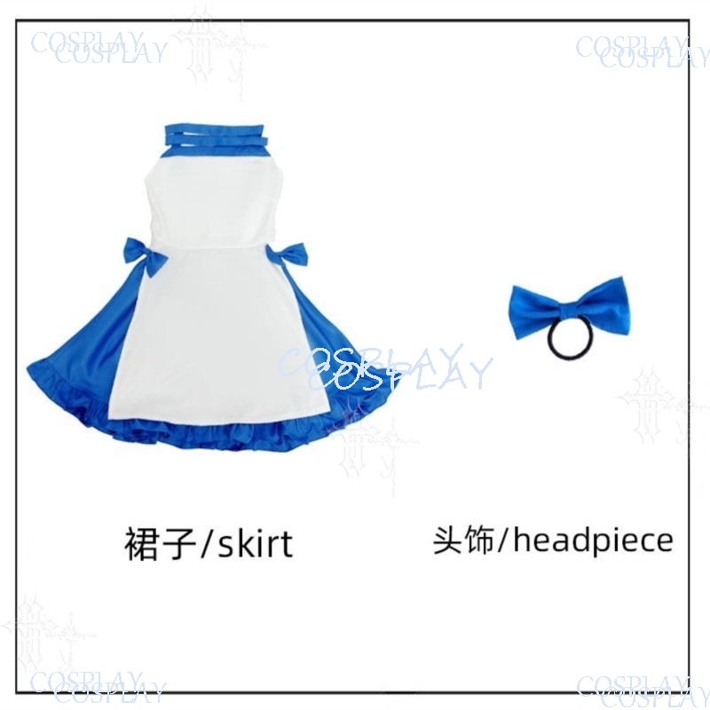 Blue Halloween Full Cosplay Ou - огляд і ціна Zenos Anime Cosplay
