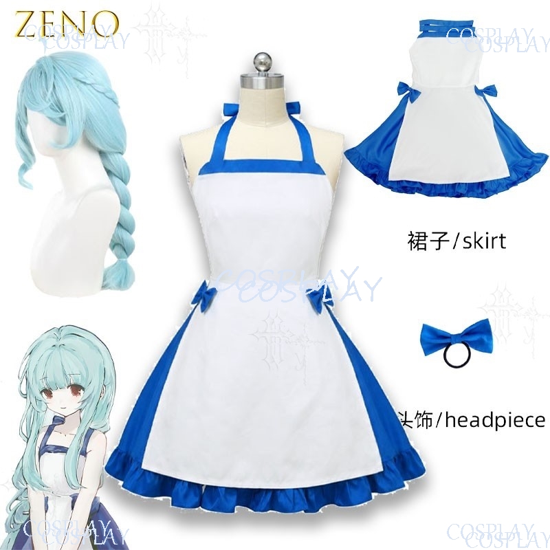 Blue Halloween Full Cosplay Ou - огляд і ціна Zenos Anime Cosplay