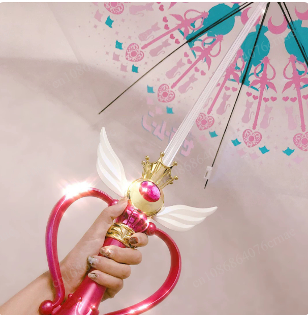 Princess Cute Anime Glowing Sa - огляд і ціна Sailor Moon Wand