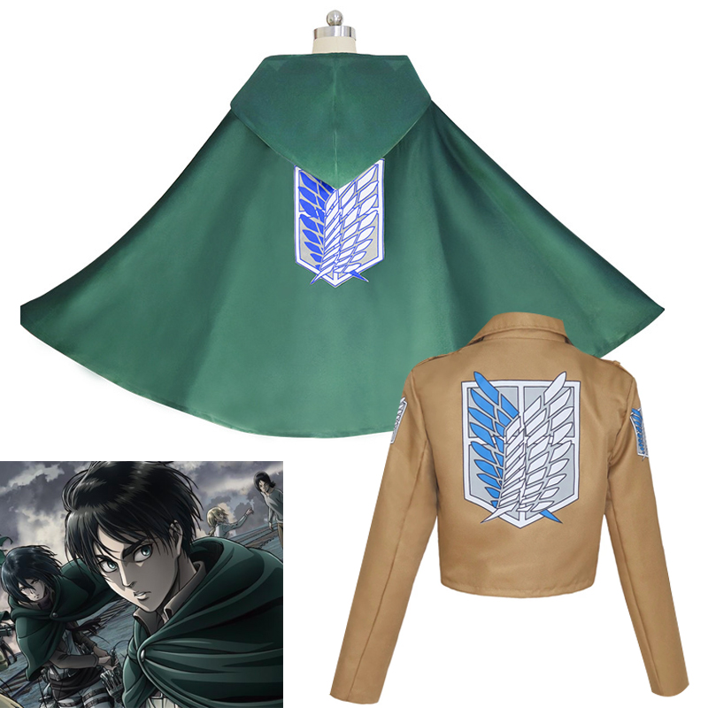 Attack on Titan Cosplay Costum - огляд і ціна Attack Titan Cloak